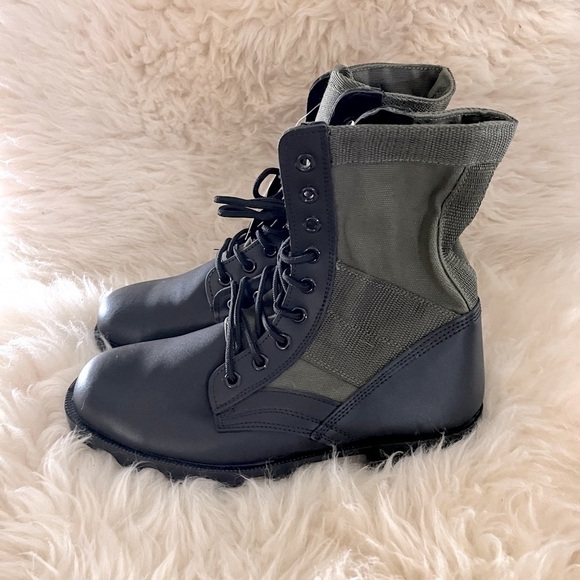 NWT FOX Vietnam Jungle Olive/ Black Combat Hiking Boots main image 7